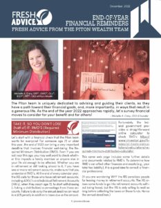 Piton Wealth Fresh Advice Newsletter
